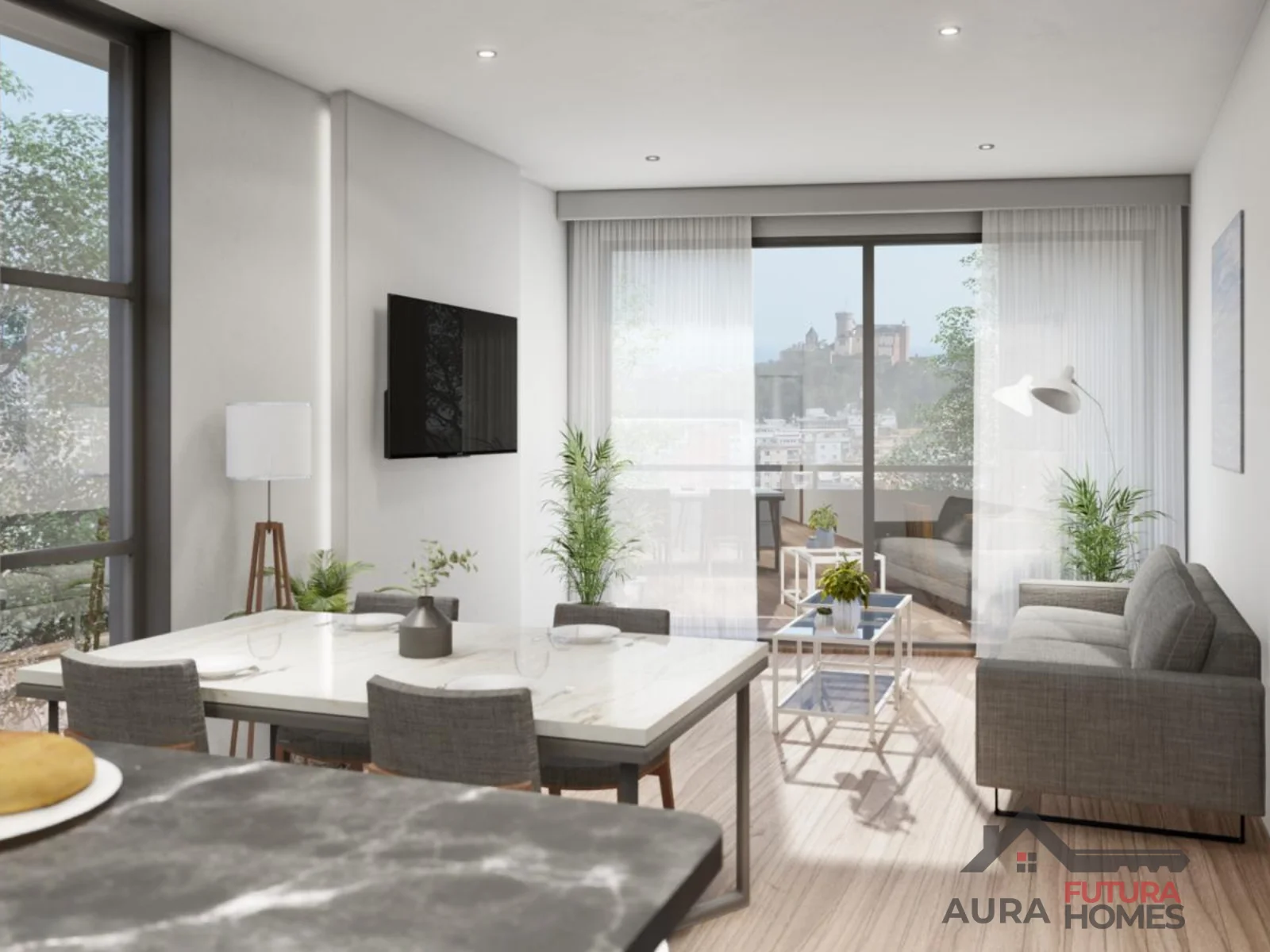 Obra nueva en Castelldefels · Aura Futura Homes