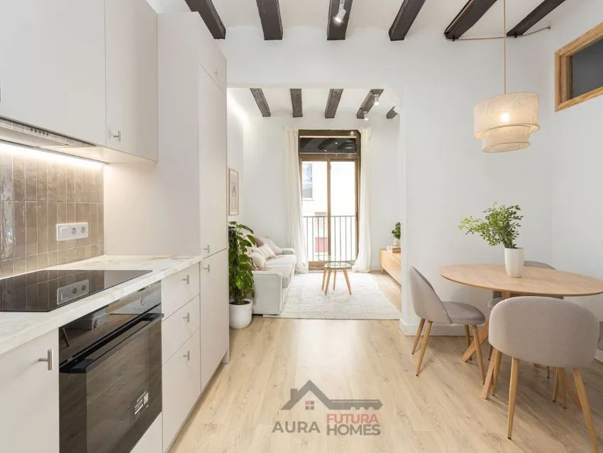 Piso amueblado y listo para entrar en El Raval, Barcelona
